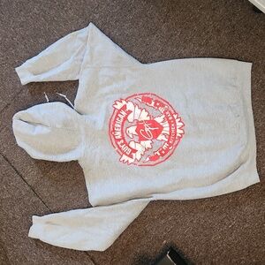 Novelty Hooded Zip up Sweatshirt